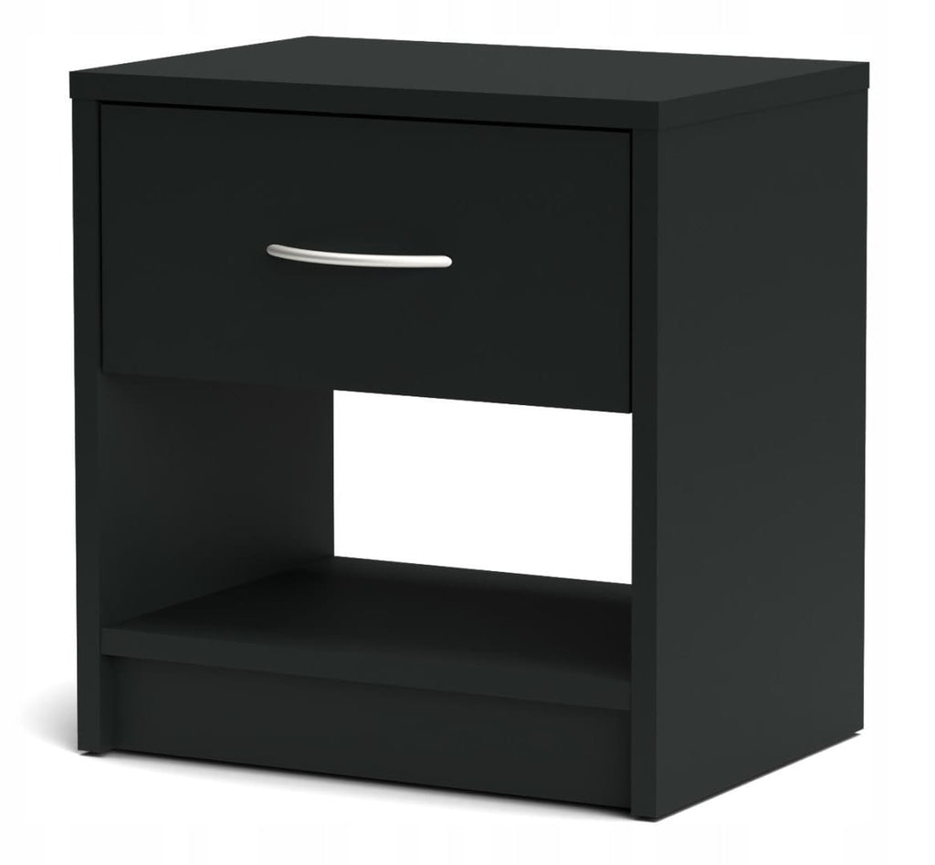 SZAFKA KOMODA STOLIK NOCNY NAKA CZARNA