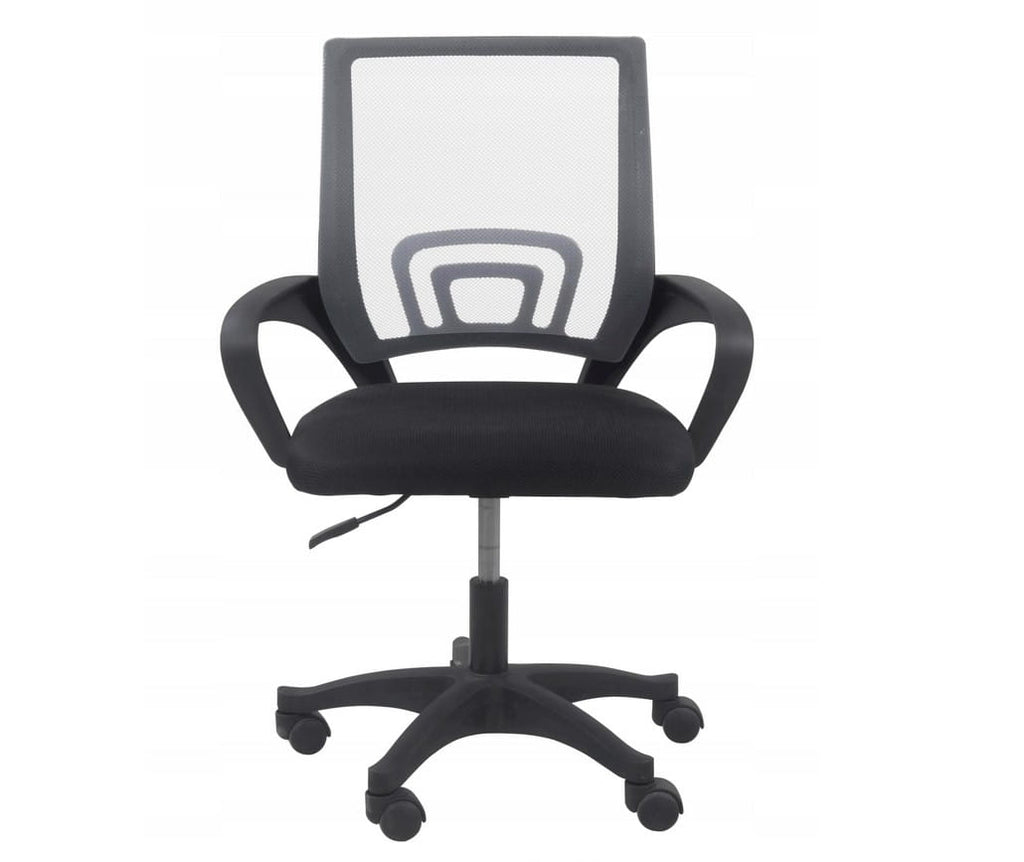 FOTEL OBROTOWY KRZESŁO BIUROWE ALEX SZARY