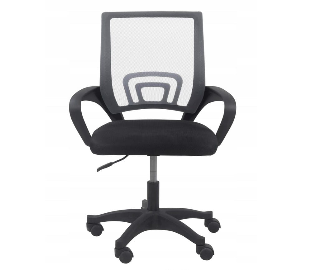 FOTEL OBROTOWY KRZESŁO BIUROWE ALEX SZARY