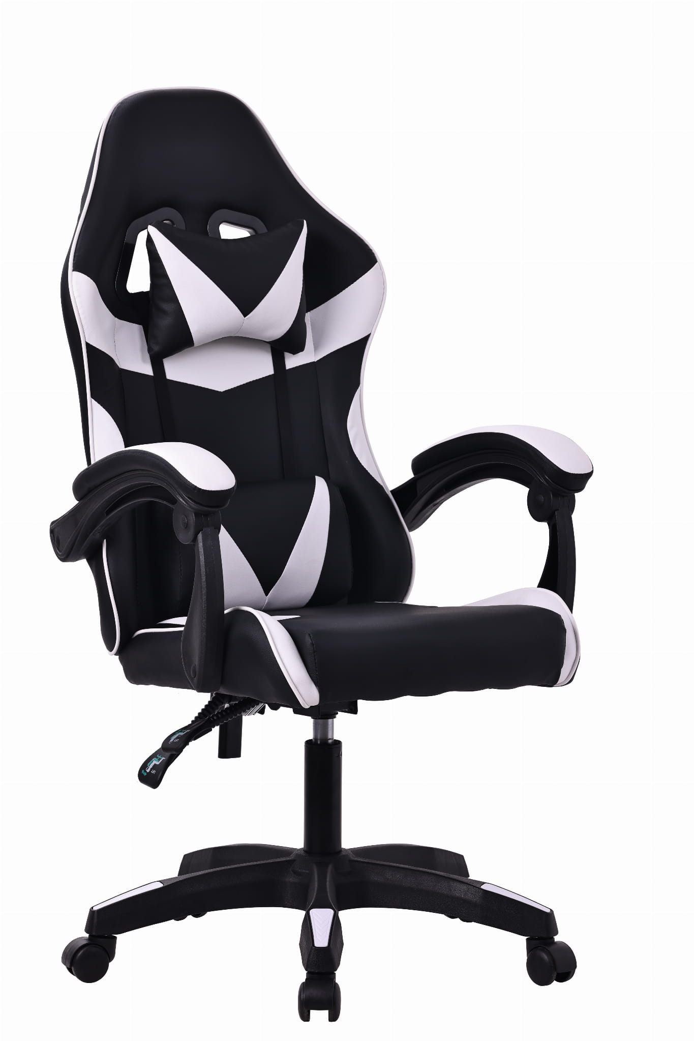 ERGONOMICZNY FOTEL OBROTOWY GAMINGOWY KRZESŁO DRAGO BIAŁY