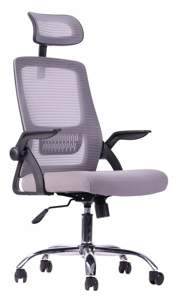 FOTEL OBROTOWY BIUROWY KRZESŁO FIGO Szary