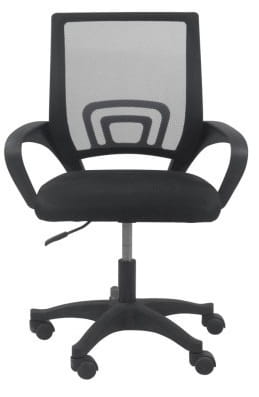 FOTEL OBROTOWY KRZESŁO BIUROWE ALEX CZARNY