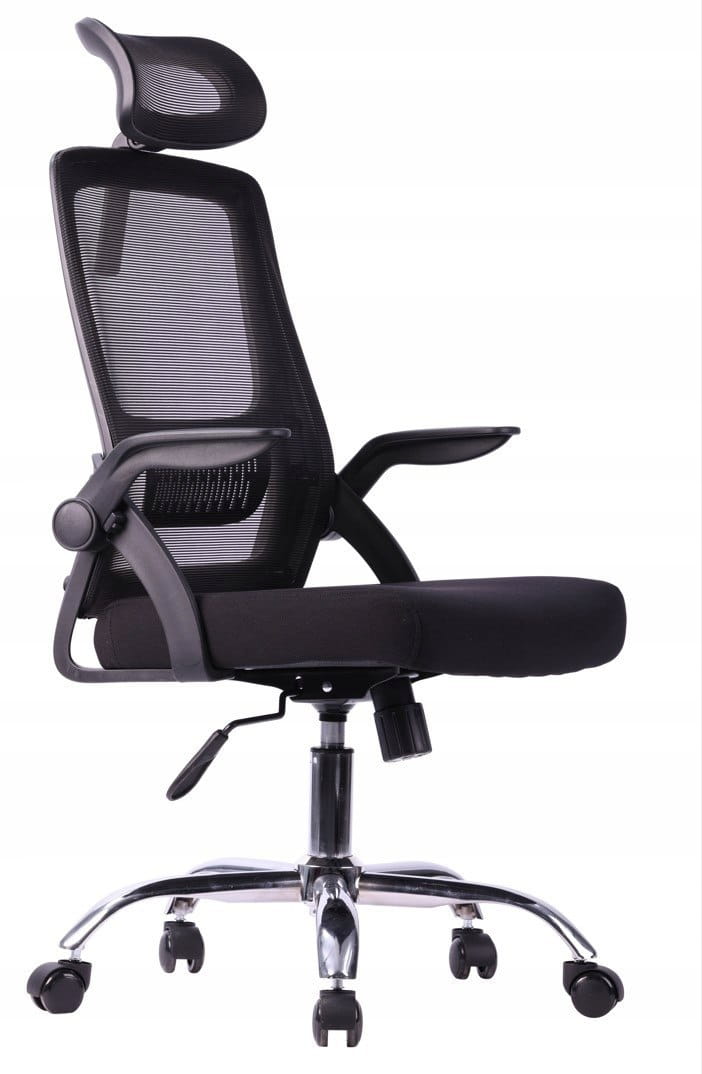 FOTEL OBROTOWY BIUROWY KRZESŁO FIGO Czarny