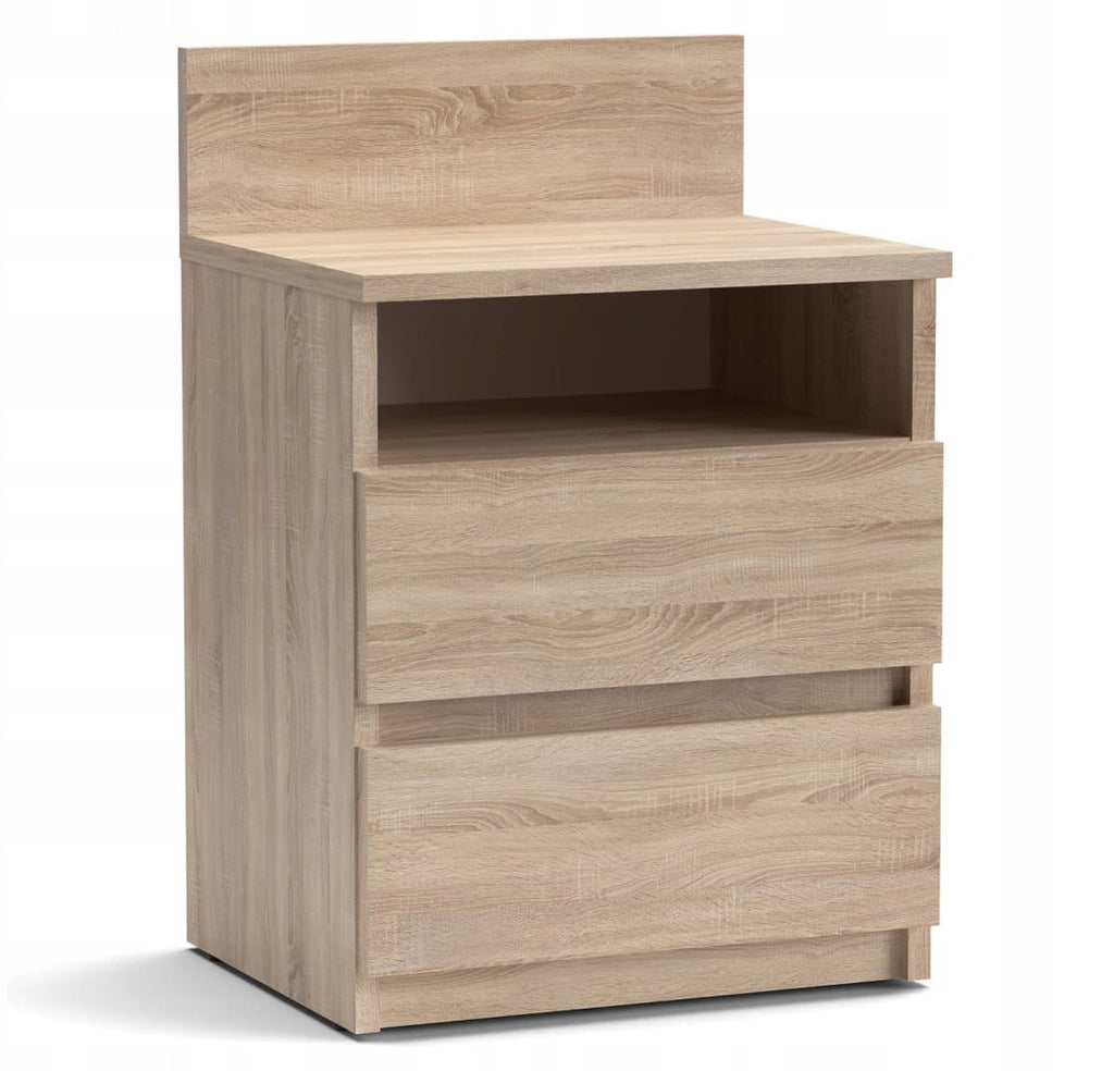 SZAFKA NOCNA 2 SZUFLADY KOMODA STOLIK SM1 SONOMA