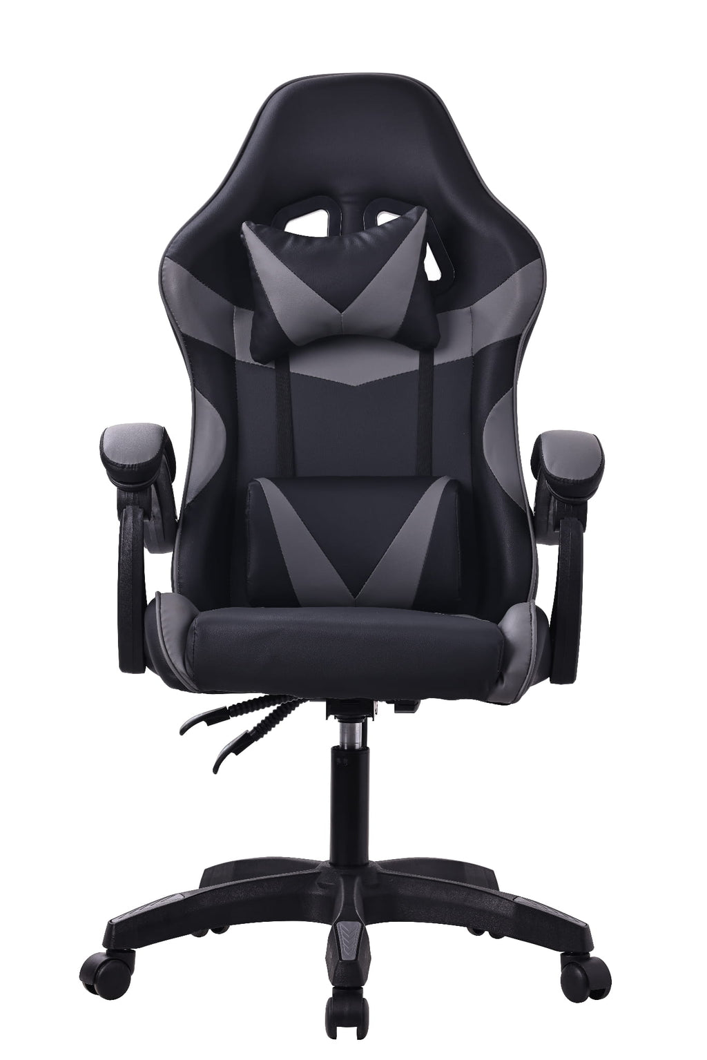 ERGONOMICZNY FOTEL OBROTOWY GAMINGOWY KRZESŁO DRAGO SZARY