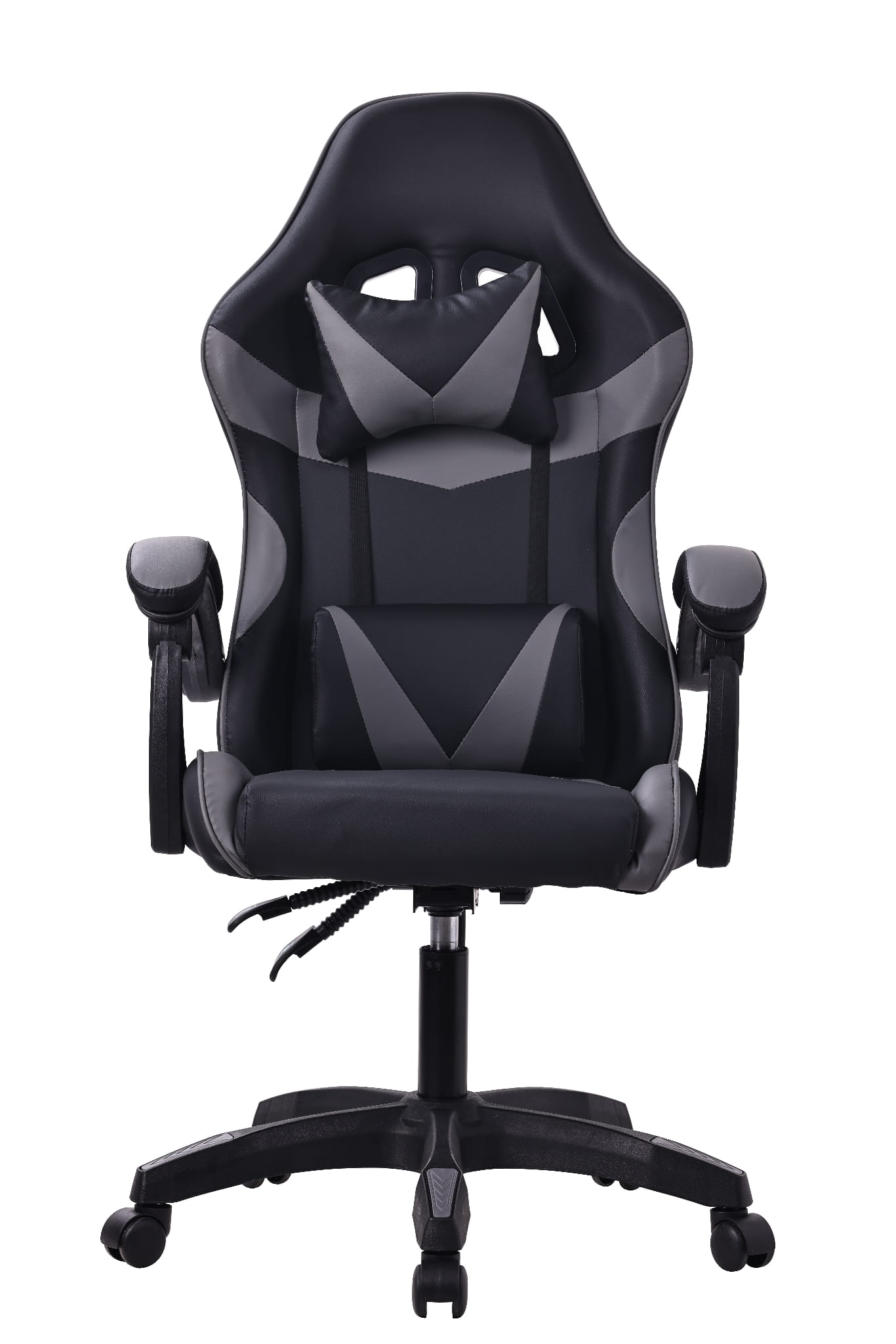 ERGONOMICZNY FOTEL OBROTOWY GAMINGOWY KRZESŁO DRAGO SZARY