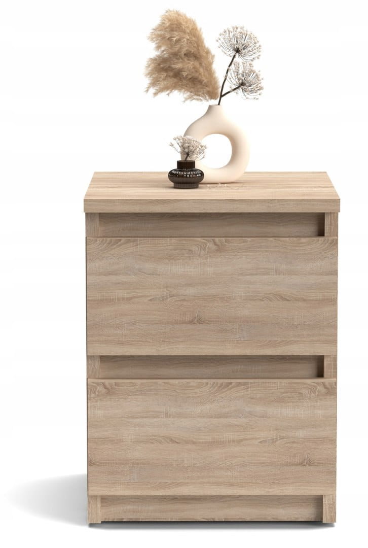 SZAFKA KOMODA STOLIK NOCNY 2 SZUFLADY SM3 SONOMA