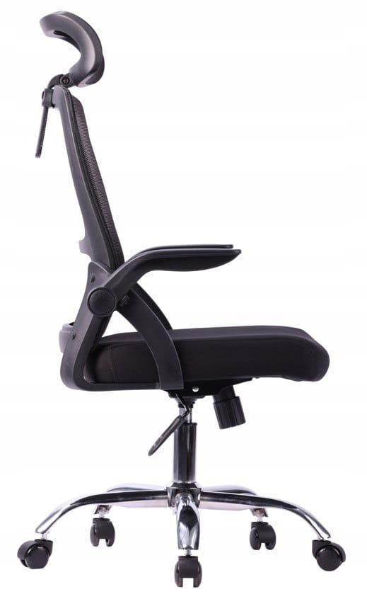 FOTEL OBROTOWY BIUROWY KRZESŁO FIGO Czarny