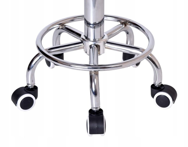 HOKER STOŁEK KOSMETYCZNY FRYZJERSKI TABORET NA KÓŁKACH OBROTOWY HATO