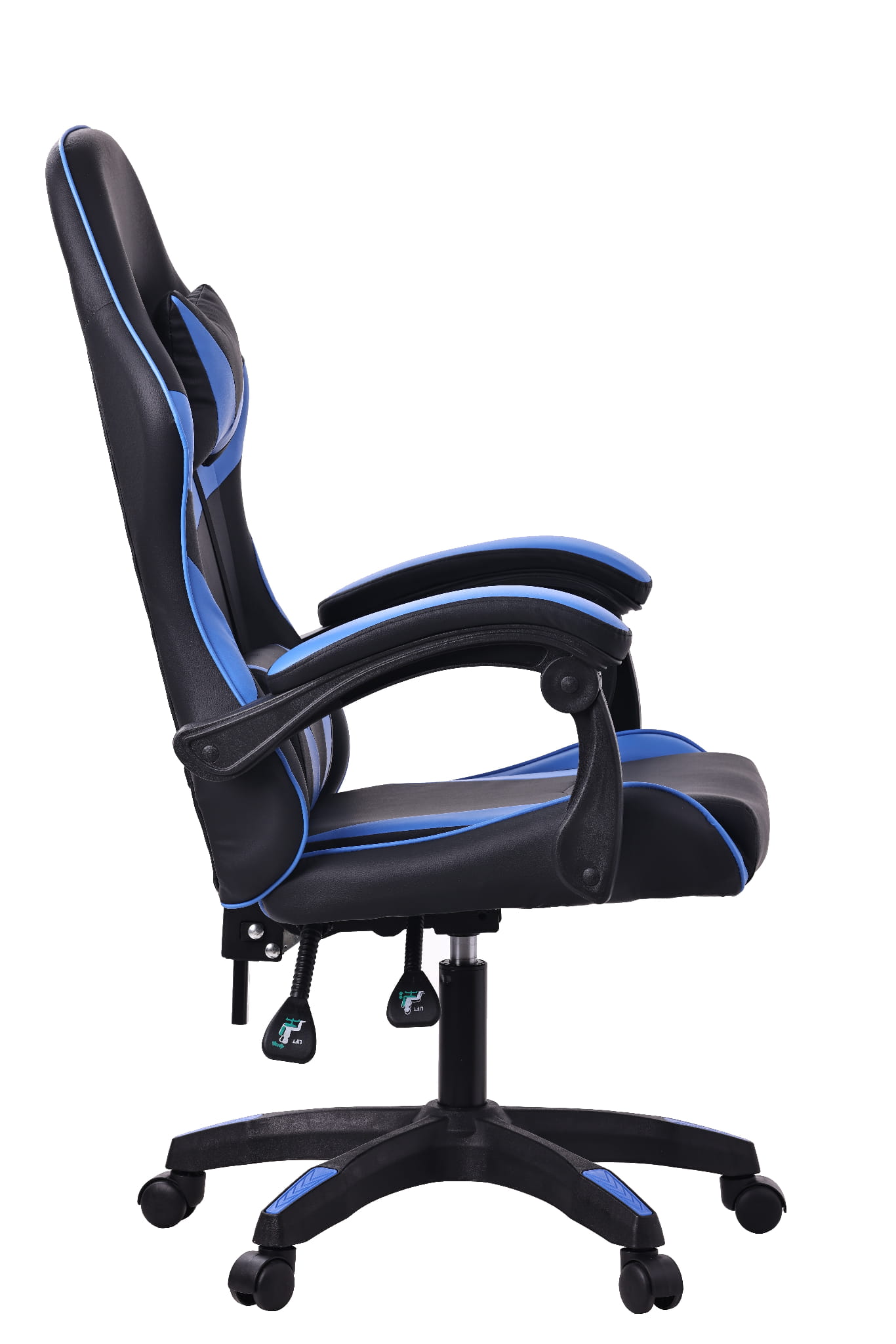 ERGONOMICZNY FOTEL OBROTOWY GAMINGOWY KRZESŁO DRAGO NIEBIESKI