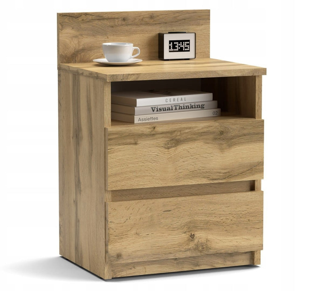 SZAFKA NOCNA 2 SZUFLADY KOMODA STOLIK SM1 WOTAN