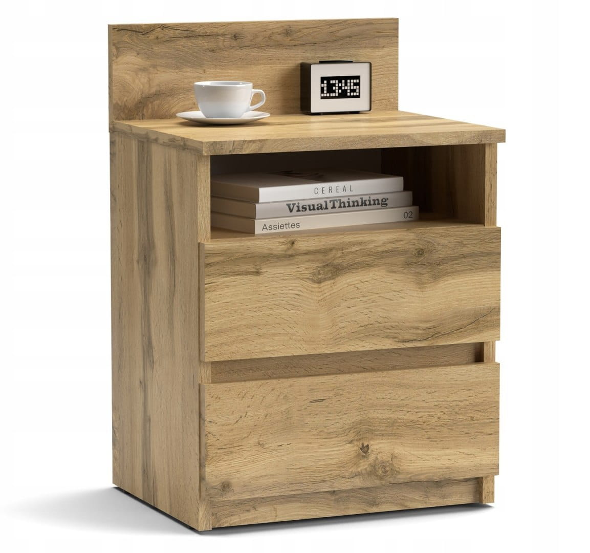 SZAFKA NOCNA 2 SZUFLADY KOMODA STOLIK SM1 WOTAN