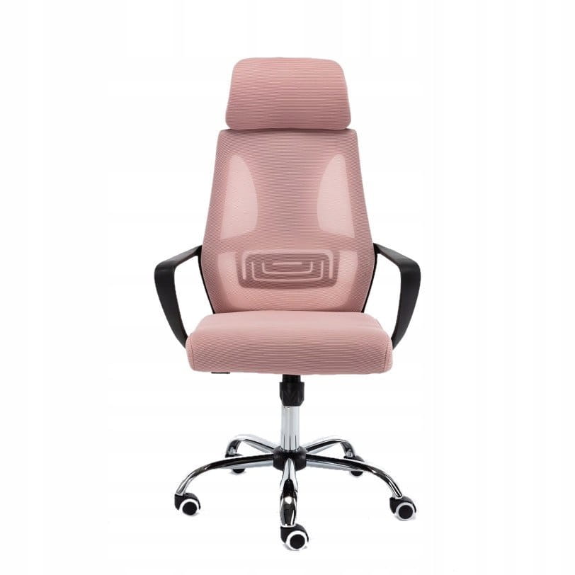 FOTEL OBROTOWY KRZESŁO BIUROWE COLT RÓŻOWY