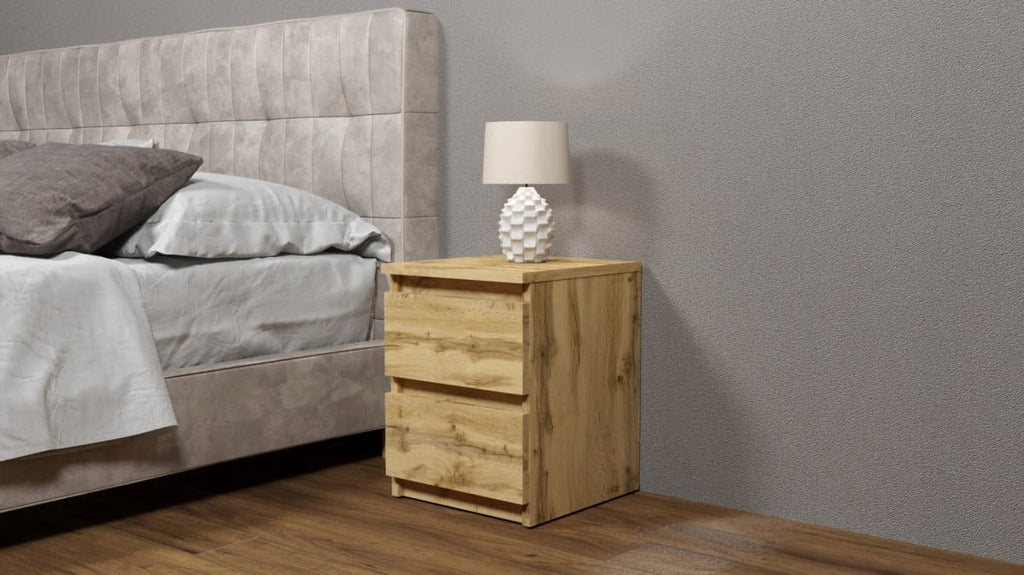 SZAFKA KOMODA STOLIK NOCNY 2 SZUFLADY SM2 WOTAN