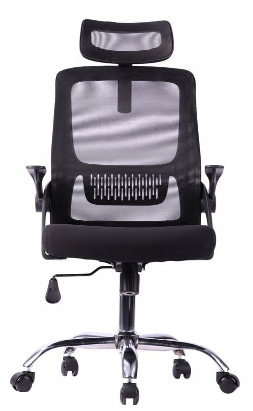 FOTEL OBROTOWY BIUROWY KRZESŁO FIGO Czarny